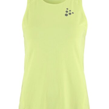 Craft PRO Hypervent hardloop singlet 2 geel dames