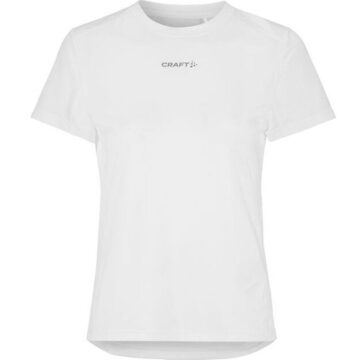Craft ADV Essence 2 hardloopshirt korte mouw wit dames