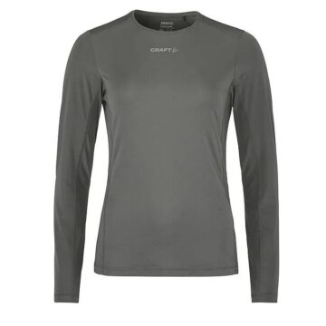 Craft ADV Essence 2 hardloopshirt lange mouw grijs dames