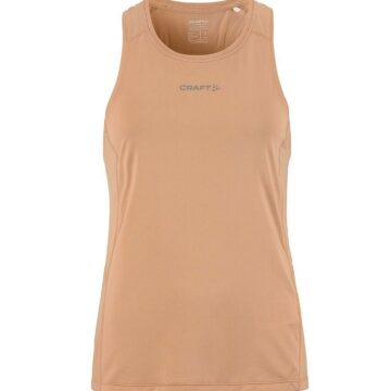 Craft ADV Essence 2 hardloop singlet oranje dames