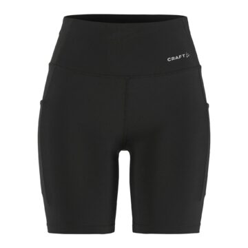 Craft essence 3 hardloopbroek kort dames black