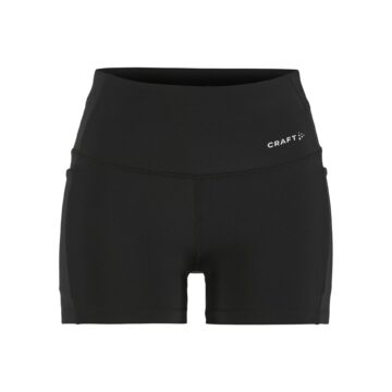 Craft essence 3 hardloopbroek kort dames black