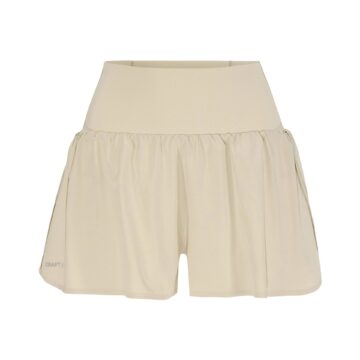 Craft hypervent wide hardloopbroek kort dames plaster