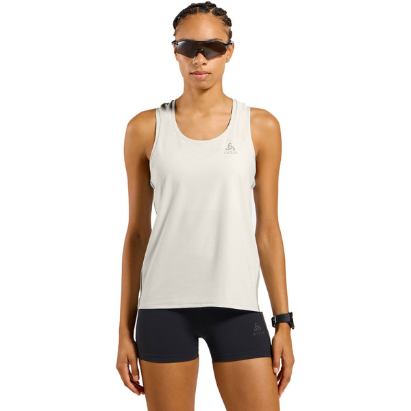 Odlo ZeroWeight Crew Neck Chilltec Singlet Dames Odlo ZeroWeight Crew Neck Chilltec Singlet Dames