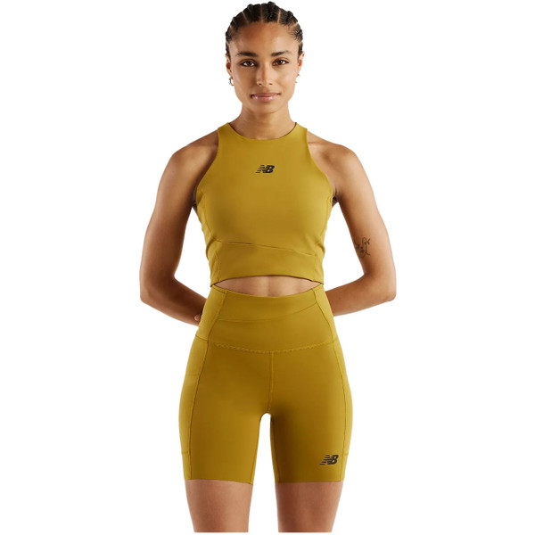 New Balance RC Elite Storage Crop Top Dames New Balance RC Elite Storage Crop Top Dames