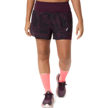 ASICS Road All Over Print 2in1 3.5'' Short Dames