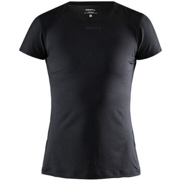 Craft Essence slim hardloopshirt SS zwart dames