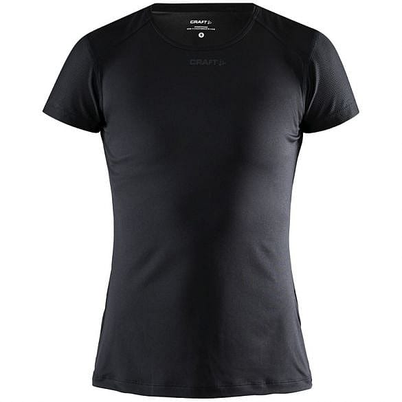 Craft Essence slim hardloopshirt SS zwart dames