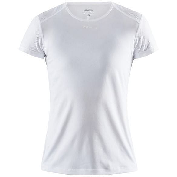 Craft Essence slim hardloopshirt SS wit dames