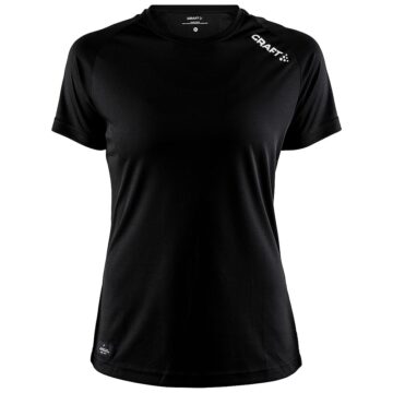 Craft Community Function hardloopshirt korte mouw zwart dames