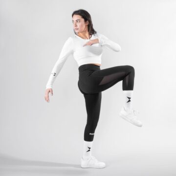 Perfection Stretch Cropped Top - Wit | Body&fit |