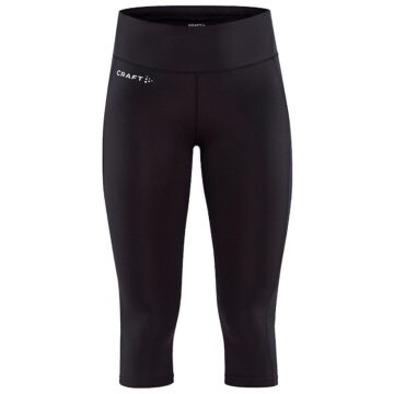 Craft ADV Essence 2 Capri 3/4 hardloopbroek zwart dames