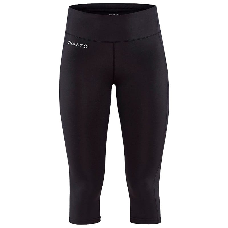 Craft ADV Essence 2 Capri 3/4 hardloopbroek zwart dames