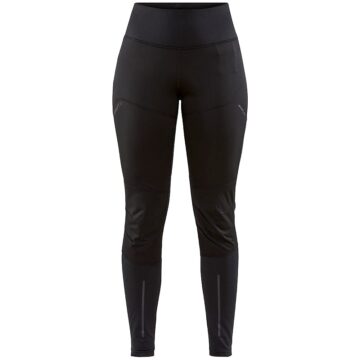 Craft ADV Essence warm wind tight hardloopbroek zwart dames