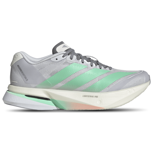 Adidas-Adizero-Boston-13-Sneakers-Dames-Grijs-Maat-45-13-MeshSynthetisch