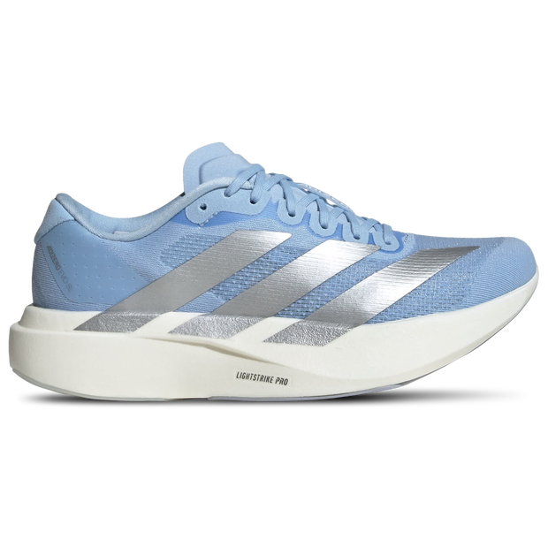 Adidas Adizero EVO SL Sneakers Dames - Blauw - Maat 41 1/3 - Mesh/Synthetisch