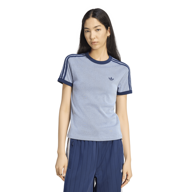 Adidas Cali T-shirts Dames - Wit - Maat XL (46-48) - Katoen Jersey