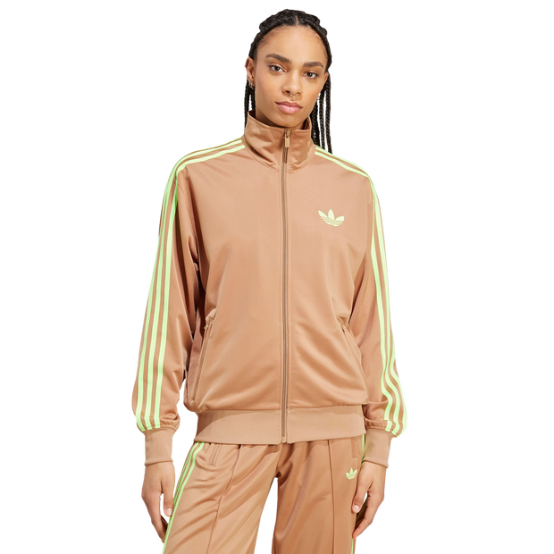 Adidas Classic Trainingspakken Dames - Bruin - Maat L (42-44) - Poly Mesh
