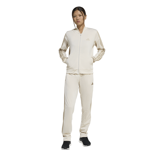Adidas-Dayready-Tracksuit-Trainingspakken-Dames-Wit-Maat-XXL-50-52-Poly-Mesh