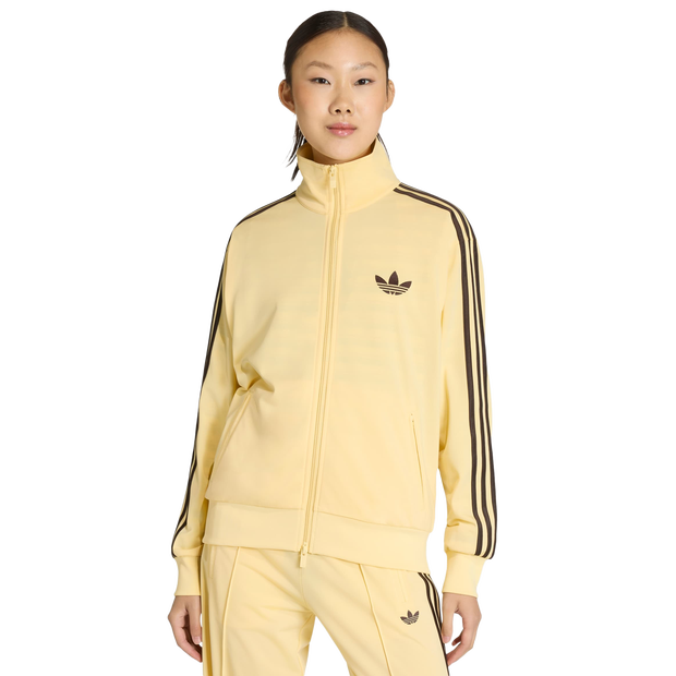 Adidas Fb Tt Loose Top Jassen Dames - Oranje - Maat M (38-40) - Poly Mesh