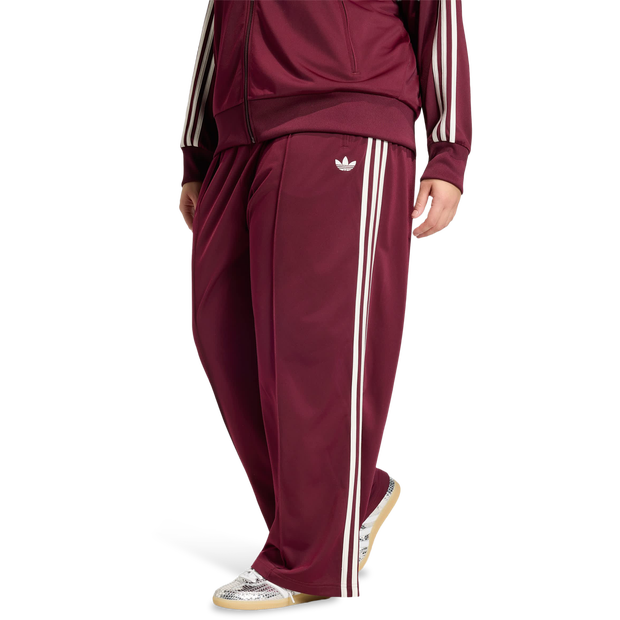 Adidas-Firebird-Broeken-Dames-Rood-Maat-42XL-Poly-Mesh