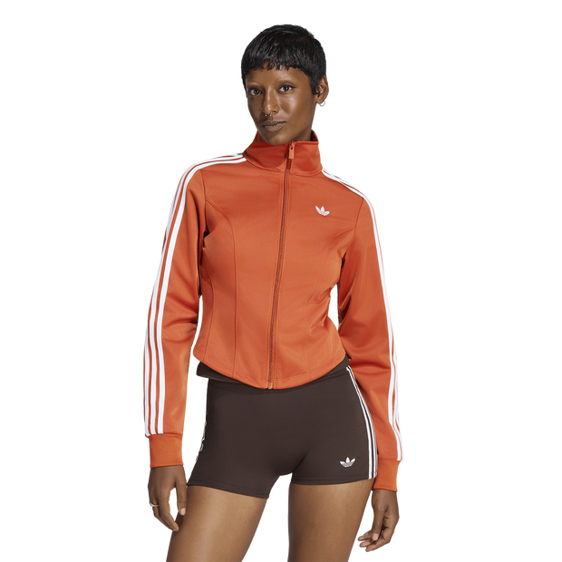 Adidas-Firebird-Broeken-Dames-Rood-Maat-L-42-44-Poly-Tricot