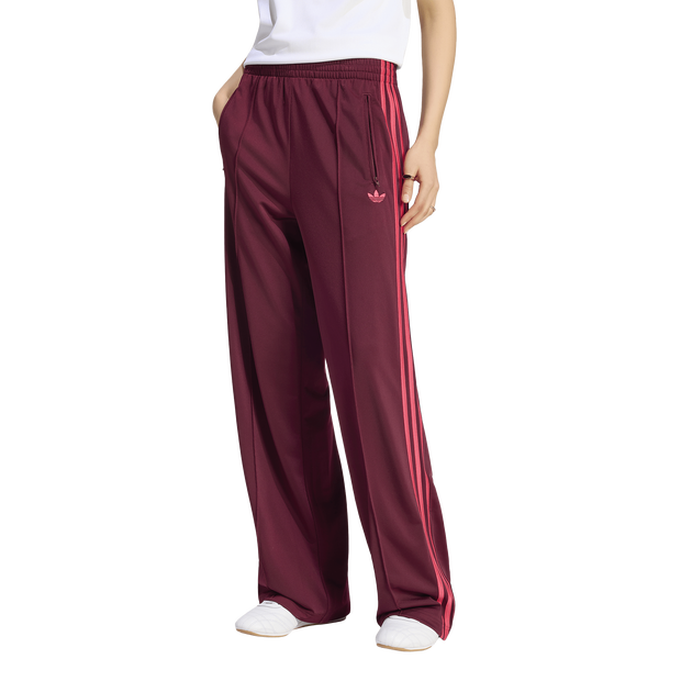 Adidas-Firebird-Broeken-Dames-Rood-Maat-XL-46-48-Poly-Mesh