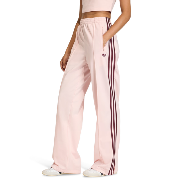 Adidas-Firebird-Broeken-Dames-Roze-Maat-XL-46-48-Poly-Mesh