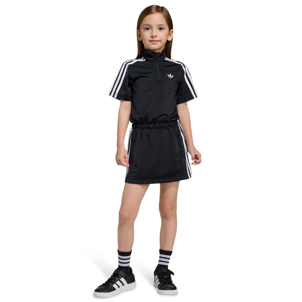 Adidas-Firebird-Rokken-Peuter-Zwart-Maat-123-128-CM-Poly-Mesh