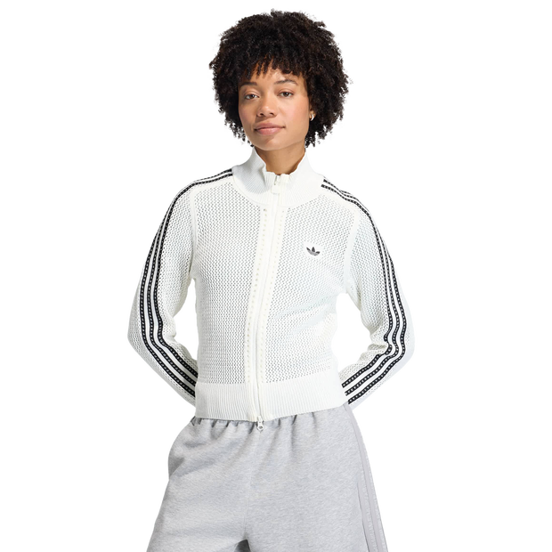 Adidas-Firebird-Trainingspakken-Dames-Wit-Maat-XL-46-48-Poly-Mesh