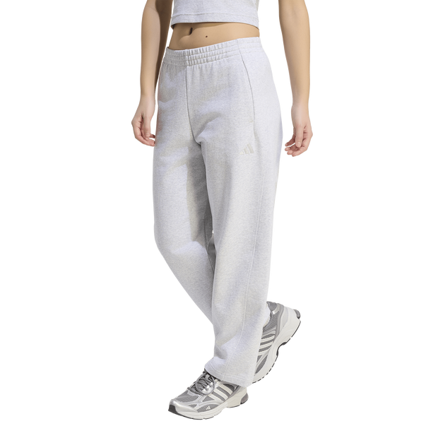 Adidas-Kit-Small-Logo-Barrel-Joggers-Broeken-Dames-Grijs-Maat-XXL-50-52-Katoen-Jersey