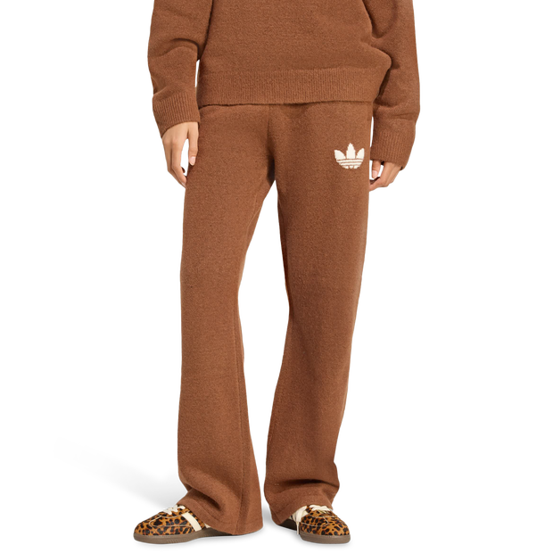 Adidas-Originals-Athletic-Dept-Joggers-Broeken-Dames-Bruin-Maat-XL-46-48-Katoen-Jersey