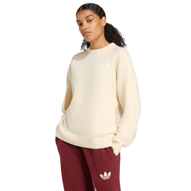 Adidas-Originals-Athletic-Dept-Sweatshirt-Sweatshirts-Dames-Wit-Maat-XXL-50-52-Katoen-Jersey
