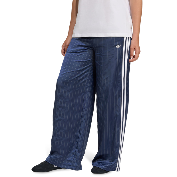 Adidas-Originals-Joggers-Broeken-Dames-Blauw-Maat-XS-30-32-Poly-Mesh