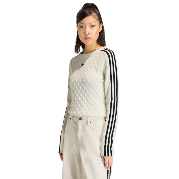 Adidas Slim T-shirts Dames - Wit - Maat XL (46-48) - Poly Mesh