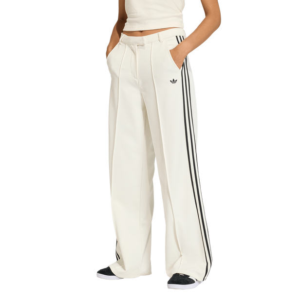 Adidas Sport Tailored Tracksuit Bottoms Broeken Dames - Wit - Maat S (34-36) - Poly Mesh