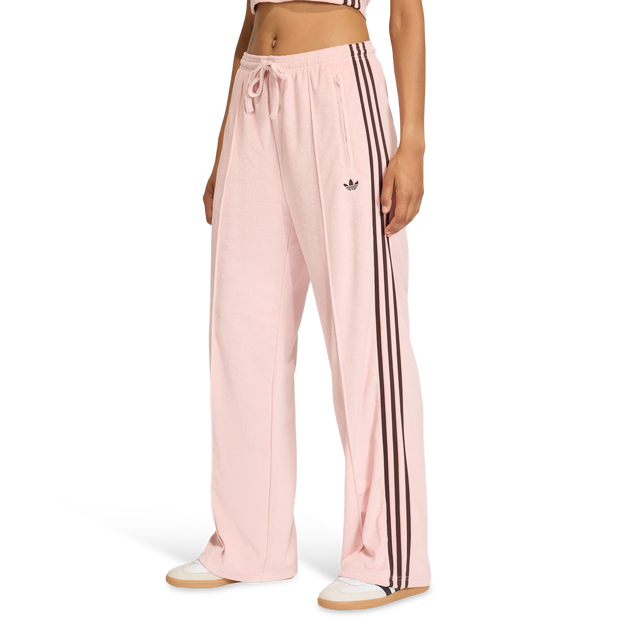 Adidas-Terry-Broeken-Dames-Roze-Maat-XL-46-48-Katoen-Jersey