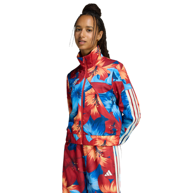 Adidas X Farm Rio House Of Tiro Track Top Jassen Dames - Blauw - Maat L (42-44) - Poly Mesh