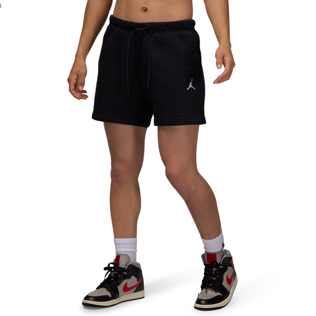 Jordan Brooklyn Korte Broeken Dames - Zwart - Maat XL - Katoen Jersey