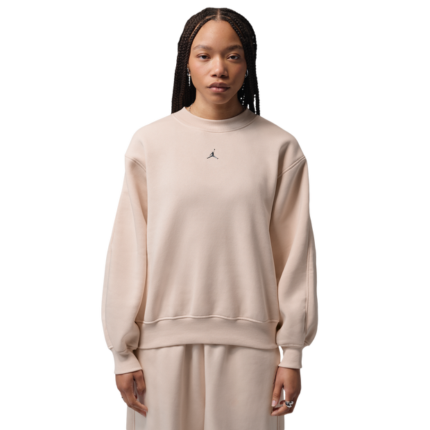 Jordan-fleece-Sweatshirts-Dames-Wit-Maat-L-Katoen-Jersey