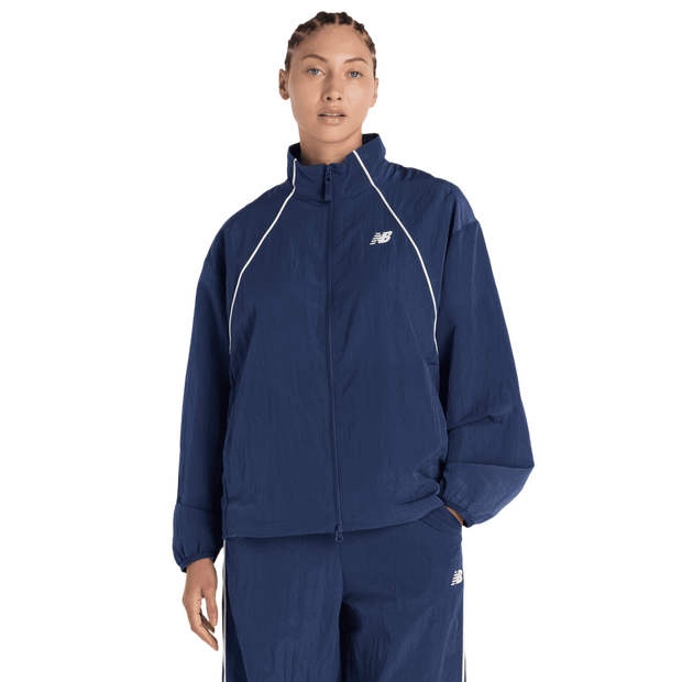 New Balance Sport Legacy Jassen Dames - Blauw - Maat XL - Nylon