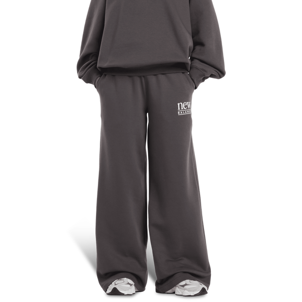 New Balance fleece Broeken Dames - Zwart - Maat L - Katoen Jersey