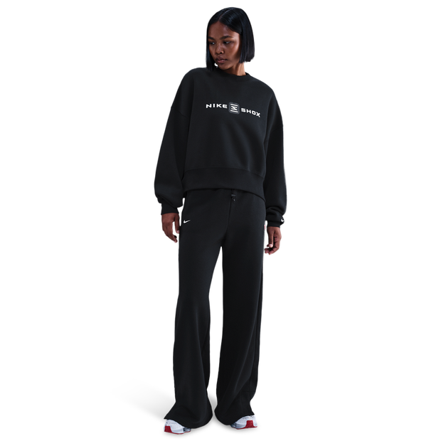 Nike Sportswear Broeken Dames - Zwart - Maat 40 - Katoen Jersey