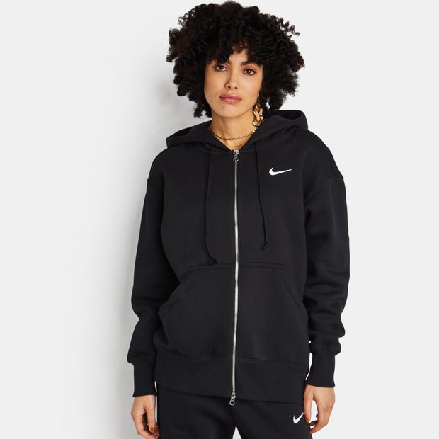 Nike-Sportswear-Hoodies-Dames-Zwart-Maat-M