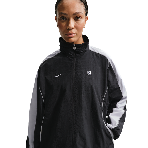 Nike Sportswear Jassen Dames - Zwart - Maat 40 - Katoen Jersey