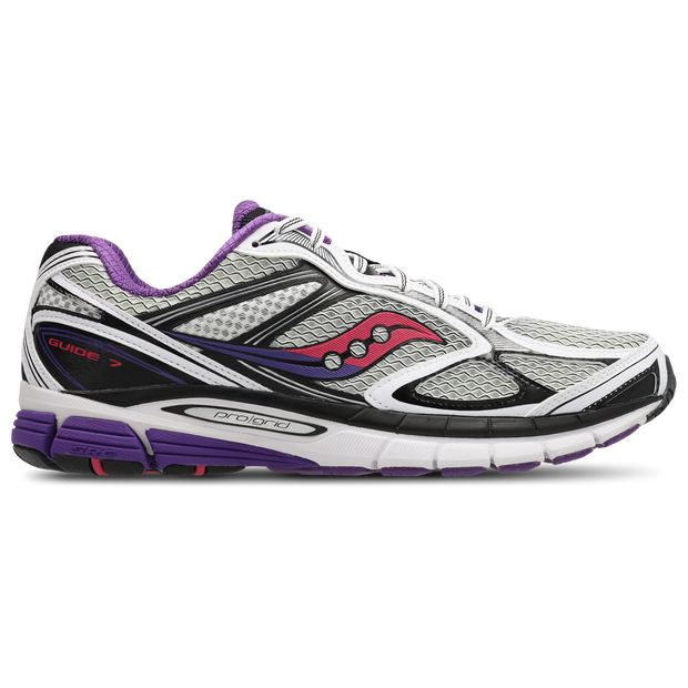 Saucony Guide 7 Sneakers Dames - Wit - Maat 39 - Mesh/Synthetisch