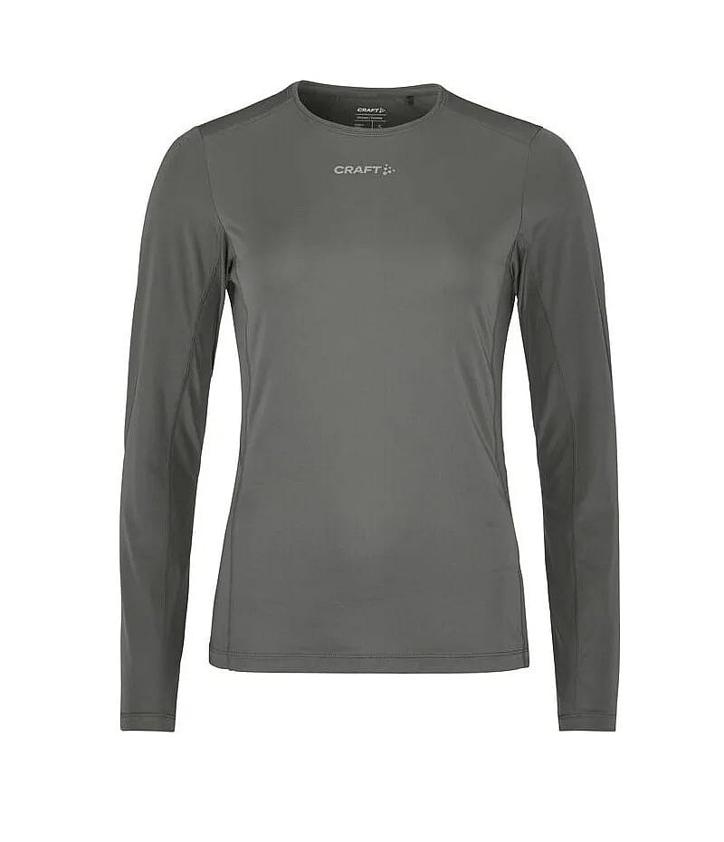 Craft ADV Essence 2 hardloopshirt lange mouw grijs dames