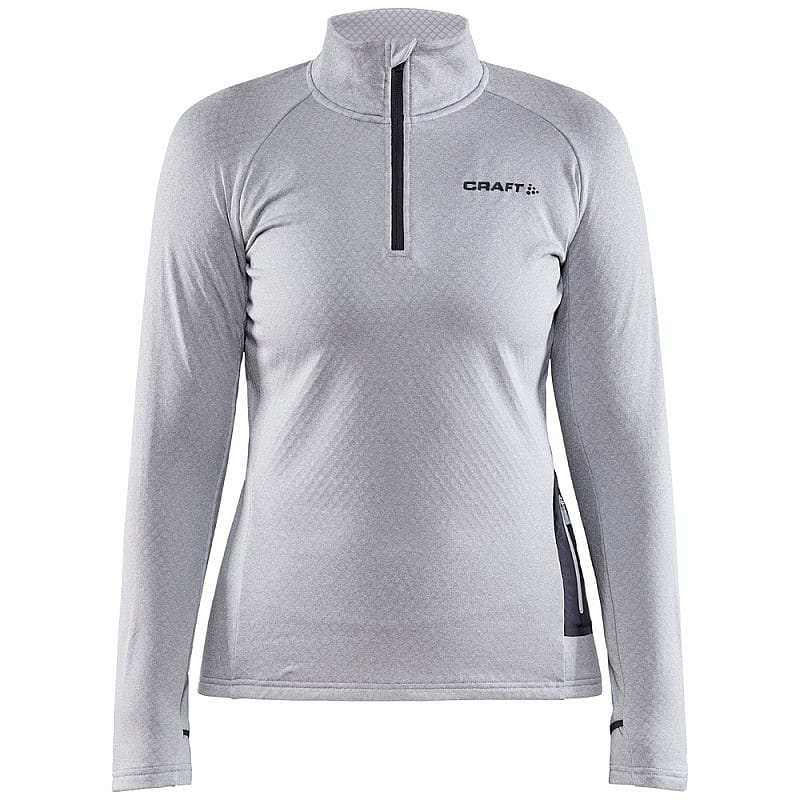 Craft Core Trim Thermal Midlayer grey melange dames